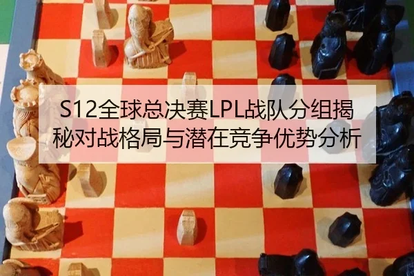 S12全球总决赛LPL战队分组揭秘对战格局与潜在竞争优势分析